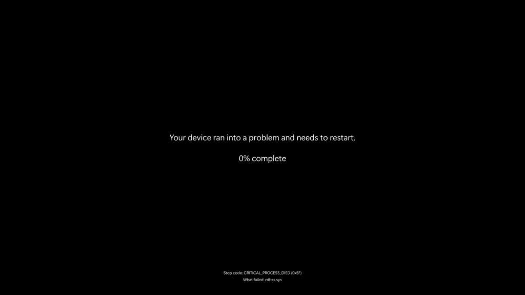 Windowsのブルースクリーン (BSOD) は廃止へ|代わりにブラックスクリーンが今夏から導入