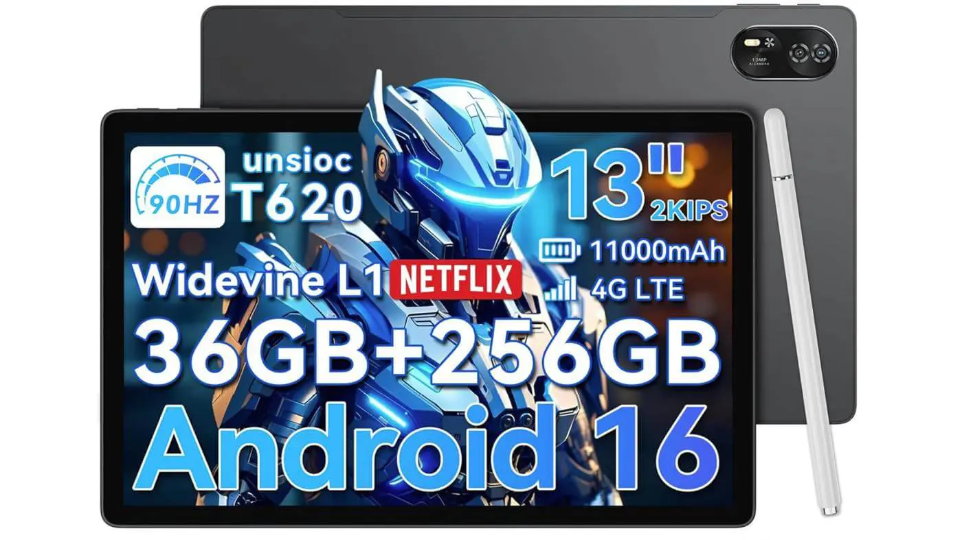 Blackview、高性能タブレット｢Blackview MEGA8｣のAndroid 16搭載