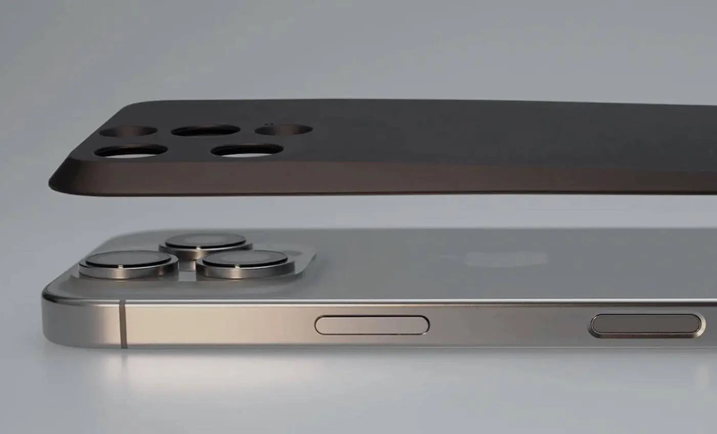 スカルデザイン バックプレート　メタル製 新しい引き算の美学から生まれた｢iPhone 16 Pro｣向けのバック