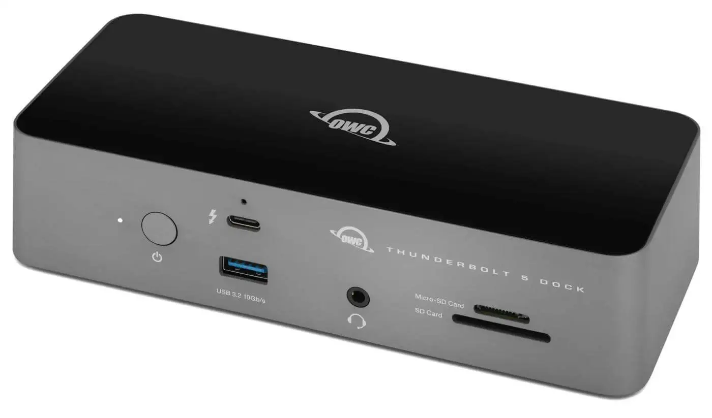 OWC、Thunderbolt 5対応ドッキングステーション「OWC Thunderbolt 5 