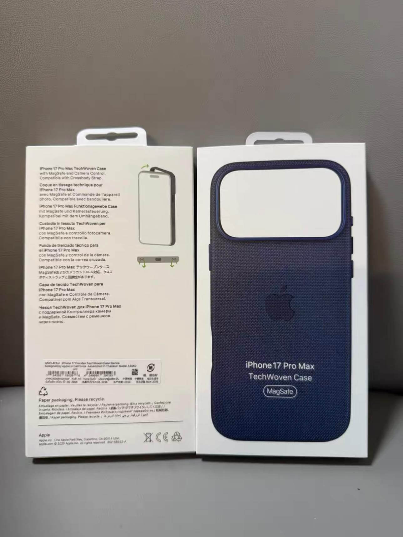 Apple、｢iPhone 17｣シリーズ向けに新素材を採用したテックウーブンケースを用意か｜それっぽいパッケージ画像も