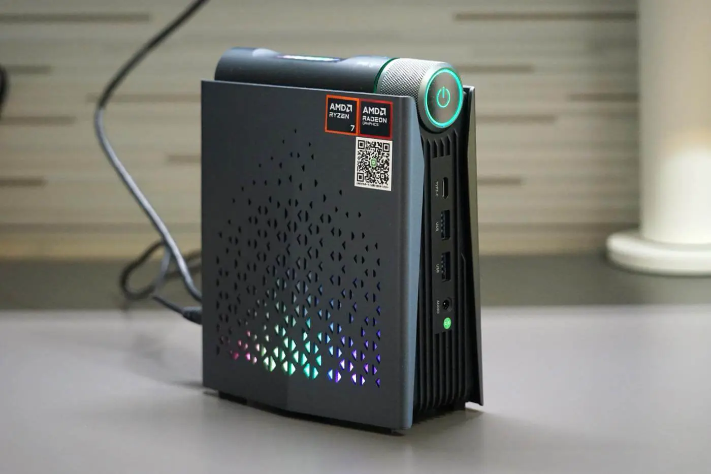 ACEMAGIC S3A』レビュー｜縦置き・派手なライティング・モード