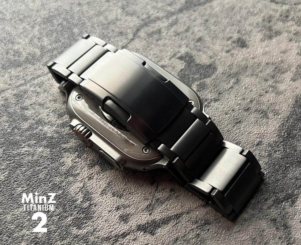 Apple Watch専用の高品質チタニウムバンド｢MinZ Titanium Band 2｣に限定カラー｢グレー｣が登場