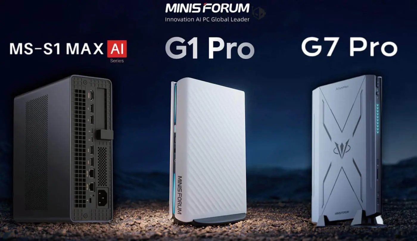 Minisforum、Ryzen 9 8945HX搭載｢G1 Pro｣やCore i9-14900HX搭載｢G7 Pro 