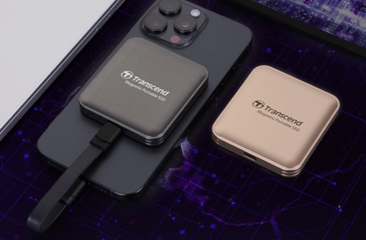 Transcend、iPhoneの4K ProRes動画を直接保存可能なMagSafe対応ポータブルSSD『ESD420』シリーズを発表