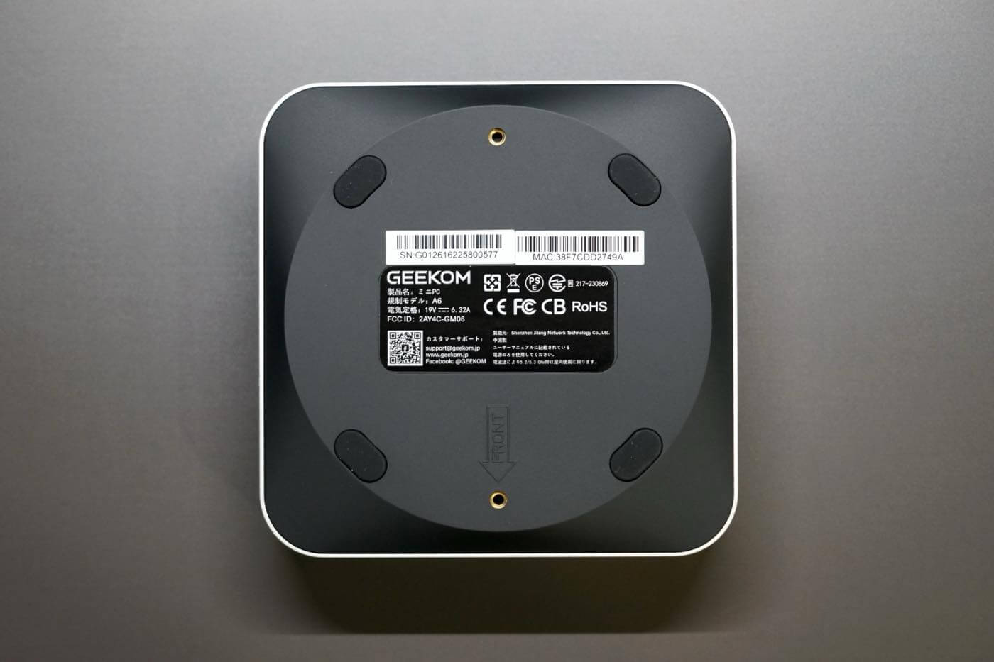 【レビュー】超小型ながら熱管理も問題なく、コスパが優秀なミニPC「GEEKOM A6」