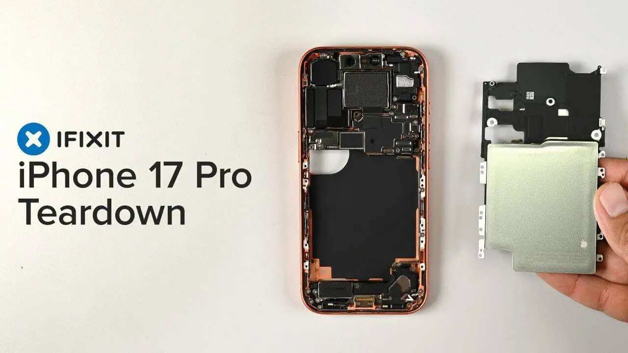 iFixit、｢iPhone 17 Pro｣の分解レポートを公開｜ベイパーチャンバー