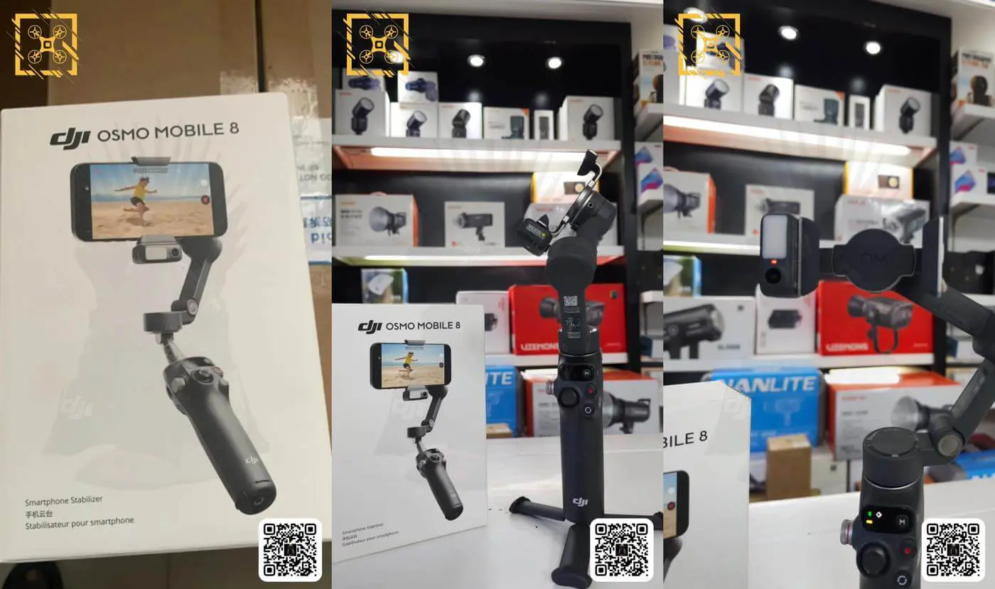 最終　ほぼ新品　OSMO MOBILE レンタル] DJI Osmo Mobile 7P (多機能モジュール付属