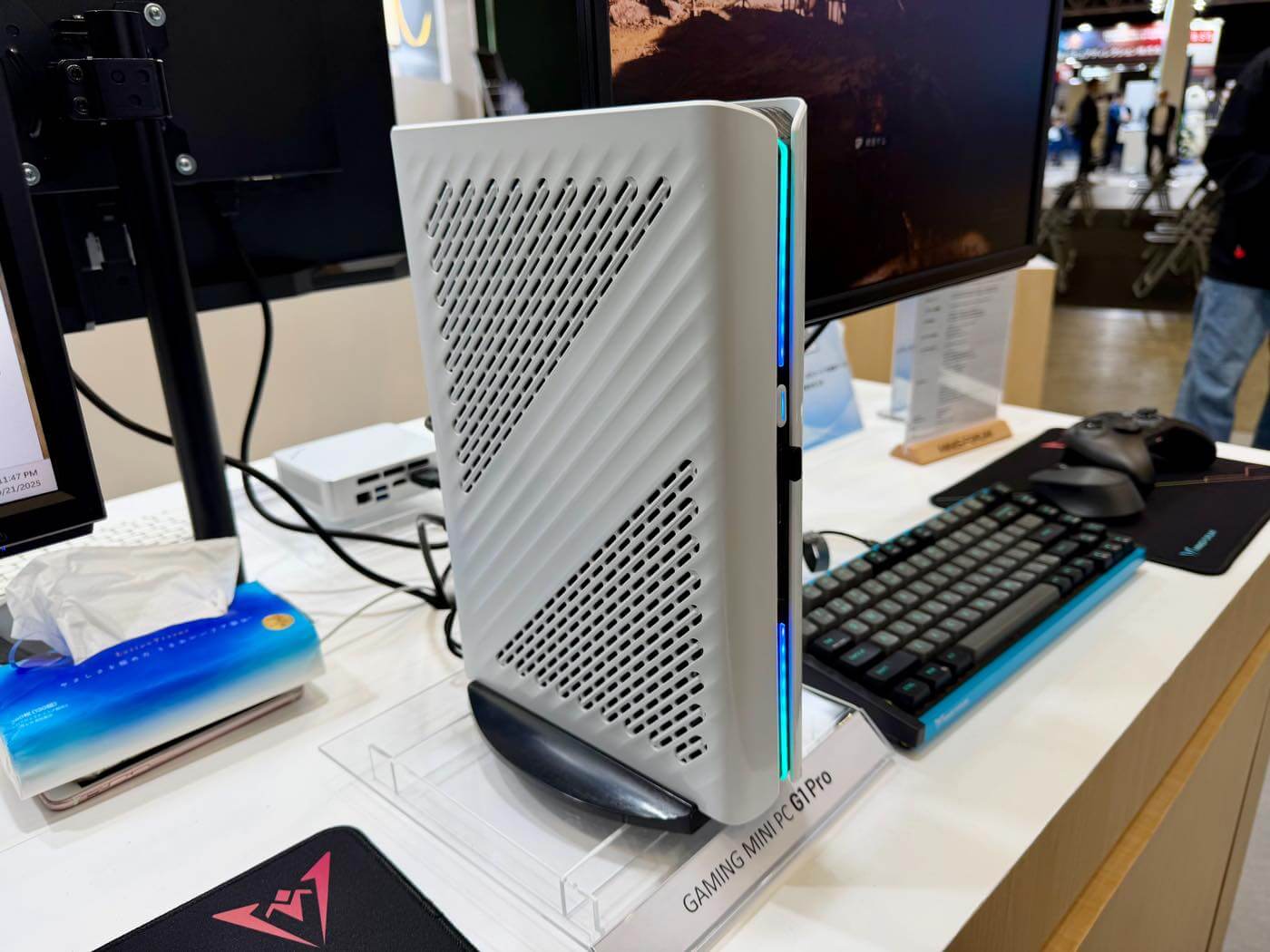 Minisforum、スリムボディにAMD Ryzen 9 8945HXとGeForce RTX 5060を搭載したゲーミングミニPC『G1 Pro』をまもなく発売へ