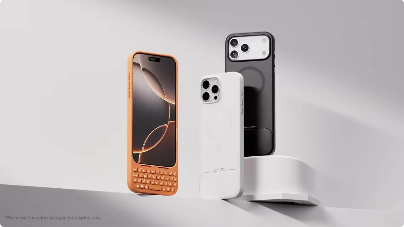 iPhone 17 Pro Max｣がBlackBerry風になる物理キーボード付きケース