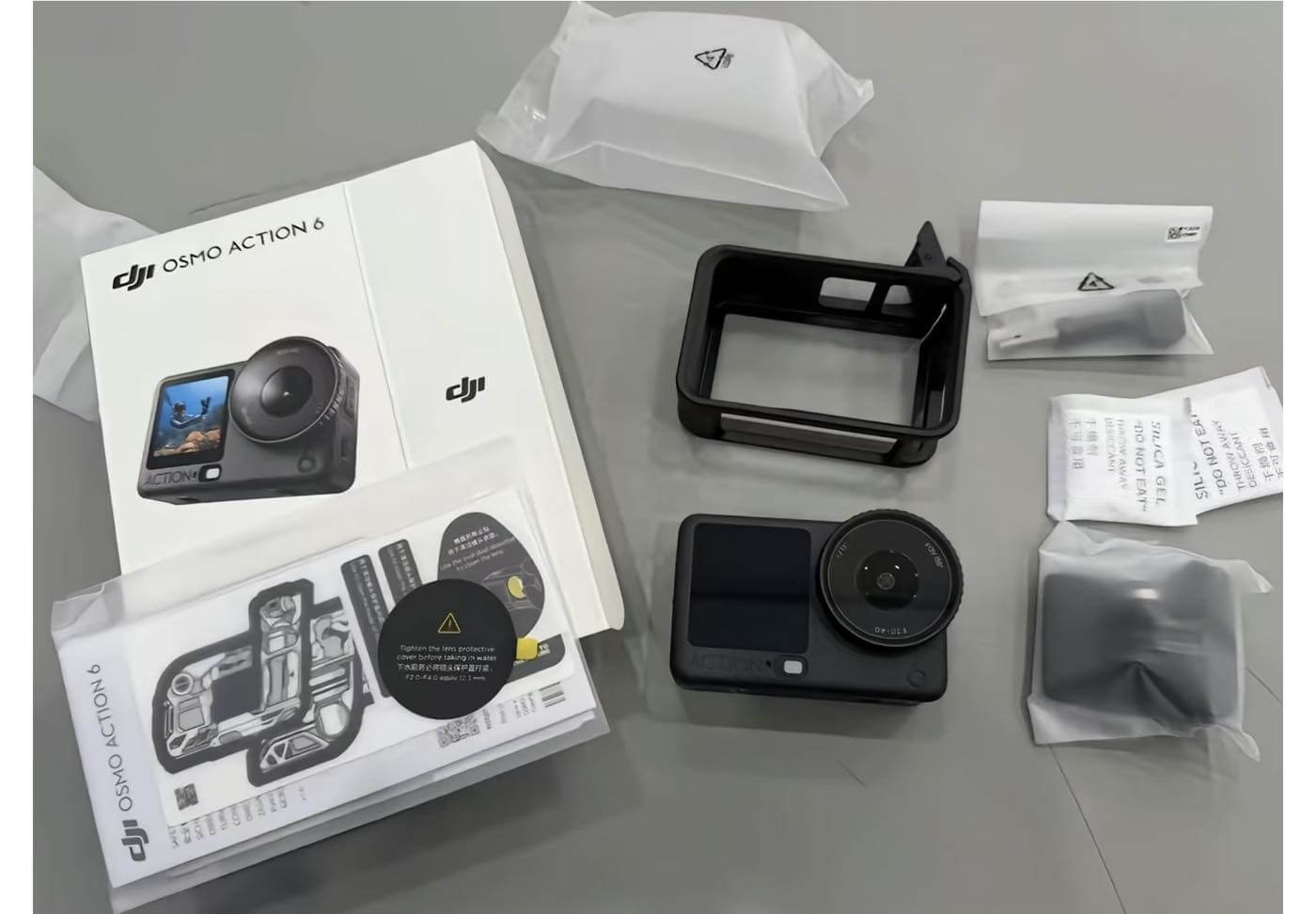｢DJI Osmo Action 6｣の開封画像が早くも登場