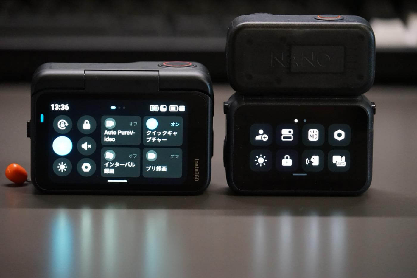 「Insta360 GO Ultra」 vs. 「DJI Osmo Nano」|モジュール式小型アクションカメラの最新モデルを比較