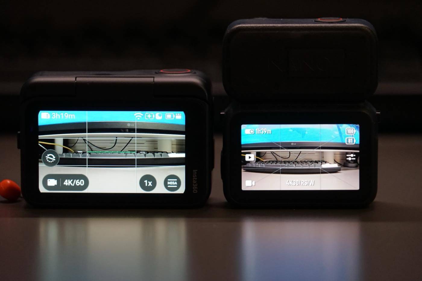 「Insta360 GO Ultra」 vs. 「DJI Osmo Nano」|モジュール式小型アクションカメラの最新モデルを比較