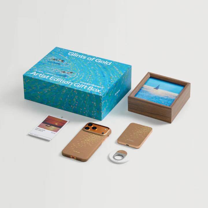 PITAKA、英国現代アーティストGordon Hunt氏とコラボしたアラミド繊維ケースやスマホグリップなどを発売｜数量限定ギフトボックスも