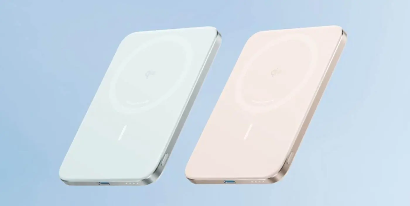 Anker史上最薄のマグネット式ワイヤレス充電対応モバイルバッテリー