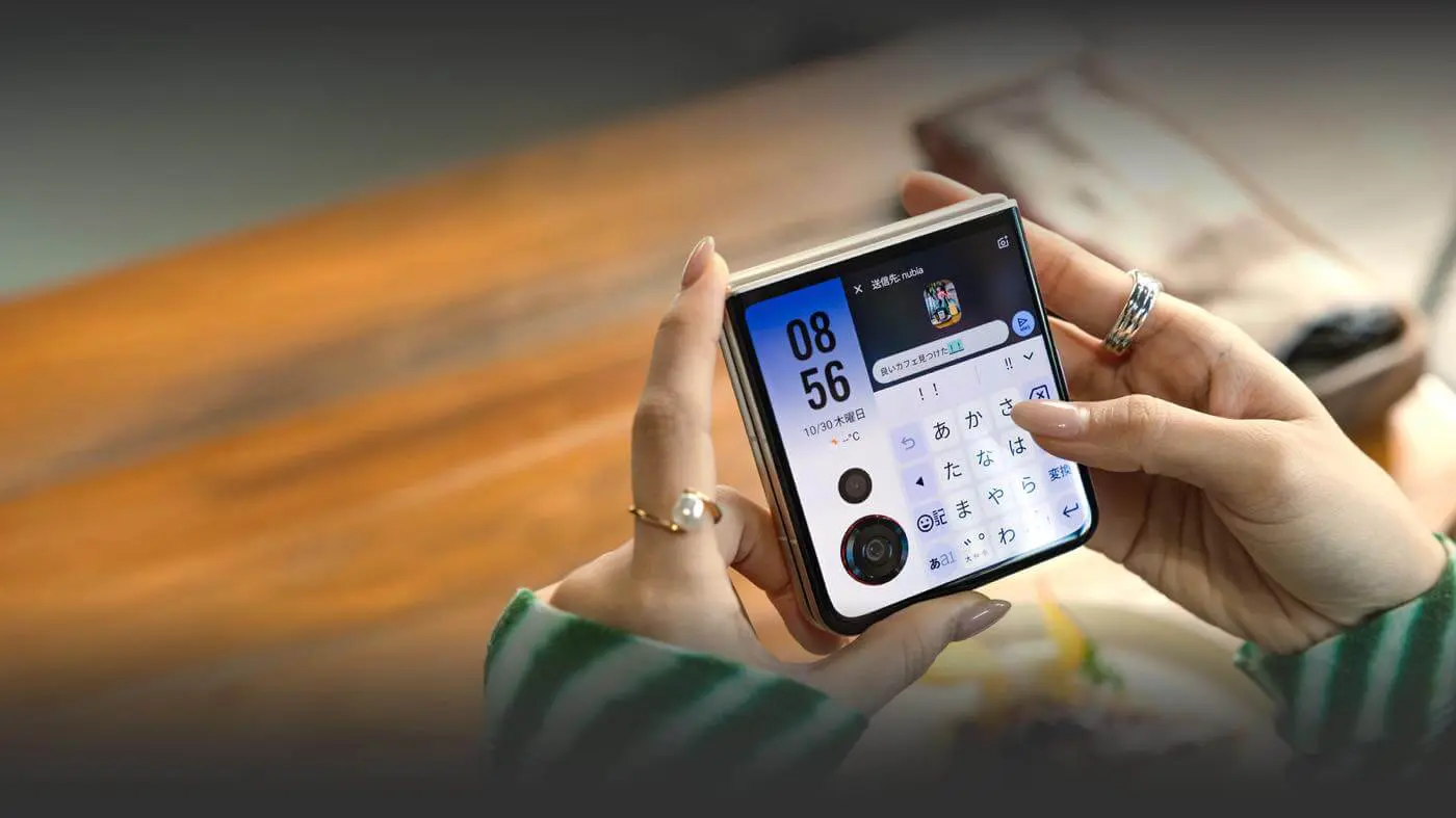 ZTEの激安折りたたみスマホの最新モデル｢nubia Flip 3｣と｢nubia Fold