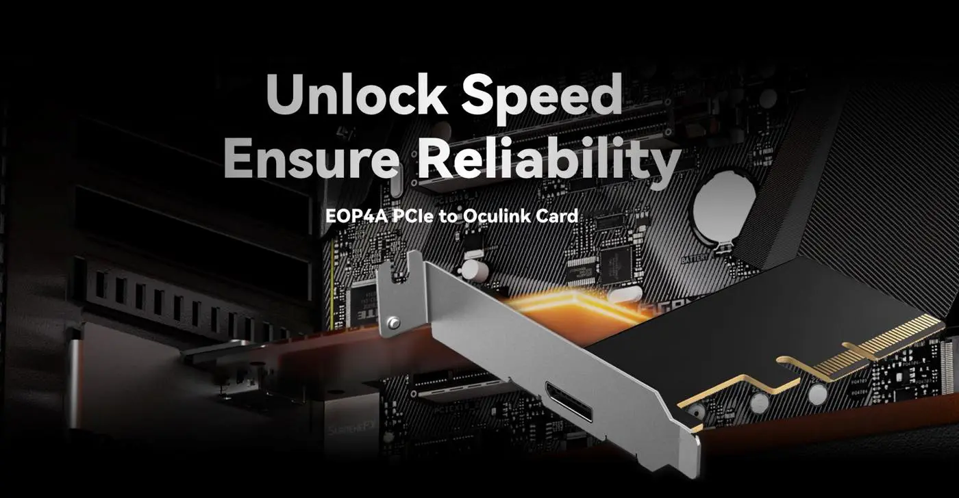 Minisforum、OCuLinkアダプタカード「EOP4A」を発表 | 気になる、記になる…