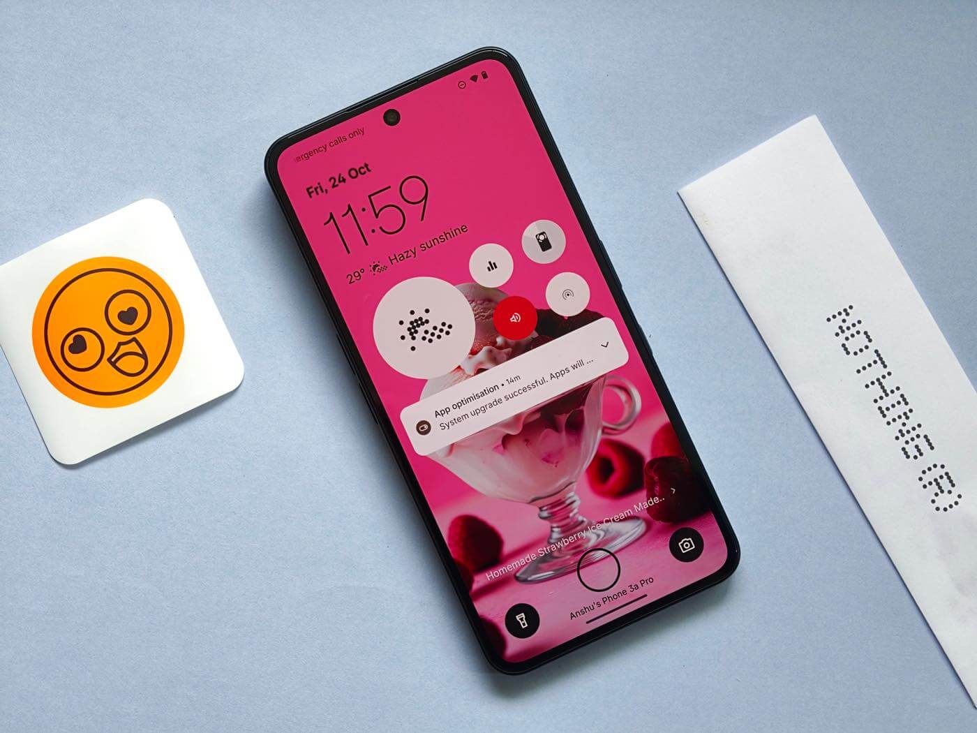 ロック画面広告との批判が影響??|Nothingが「Phone (3a)」から「Lock Glimpse」機能を削除へ