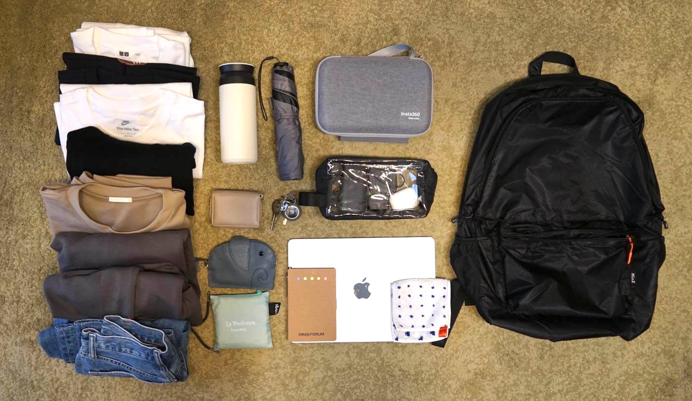 【レビュー】極薄 & 高強度ナイロン素材採用で超軽量の大容量デイパック｢MinZ DAYPACK Air｣｜MacBook/iPad収納用の保護スリーブも搭載