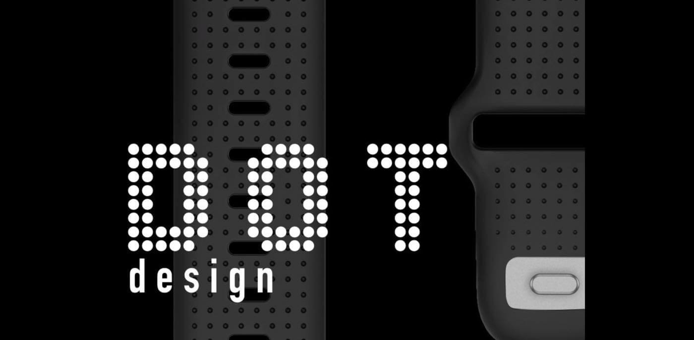 ドットデザインが特徴のシンプルでミニマルなApple Watch専用スポーツバンド「MinZ DOT Band for Apple Watch」が登場|先行予約受付中