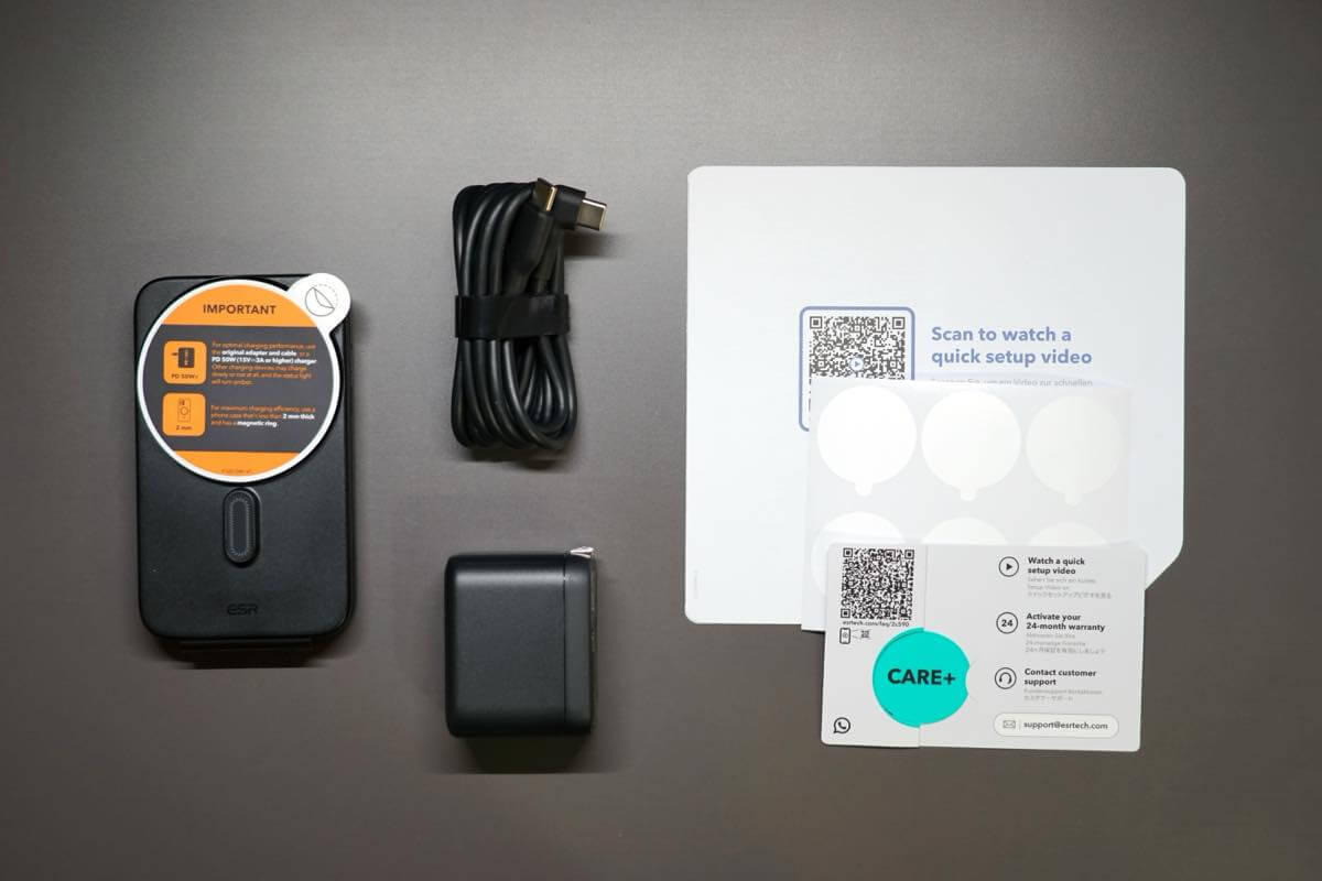 【レビュー】｢ESR CryoBoost 折りたたみ式 3-in-1 マグネット充電ステーション (Qi2 25W)｣ ｜冷却機構も搭載で携帯型3-in-1モデルとしては弱点なし?!