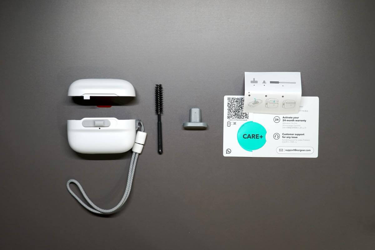 【レビュー】ESRのAirPods Pro用ケース｢ESR Pulse フリックロック マグネットケース｣｜磁石とラッチによるロック機構を搭載で落下時も安心