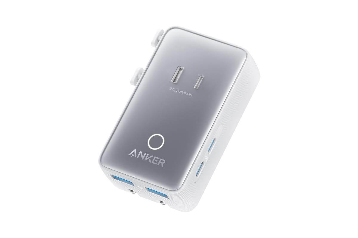 Anker、トラベル⽤変換プラグ「Anker Nano トラベルアダプタ（5-in-1, 20W）」を発売