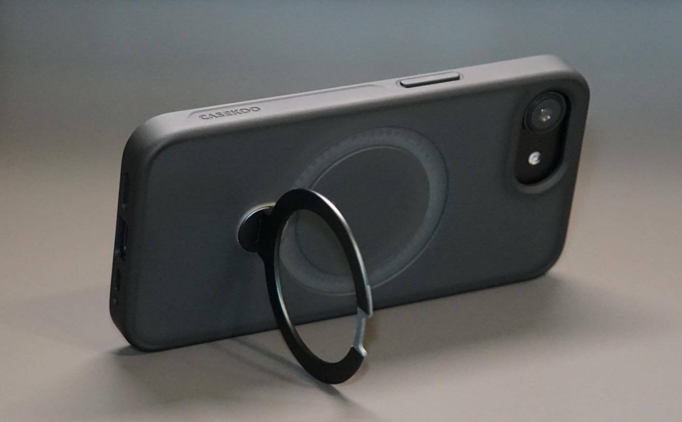 【レビュー】CASEKOOの360度回転スタンド搭載ケース｢Magicstand Pro｣にiPhone 17e対応モデルが登場｜よりシンプルな｢Basic Case｣も