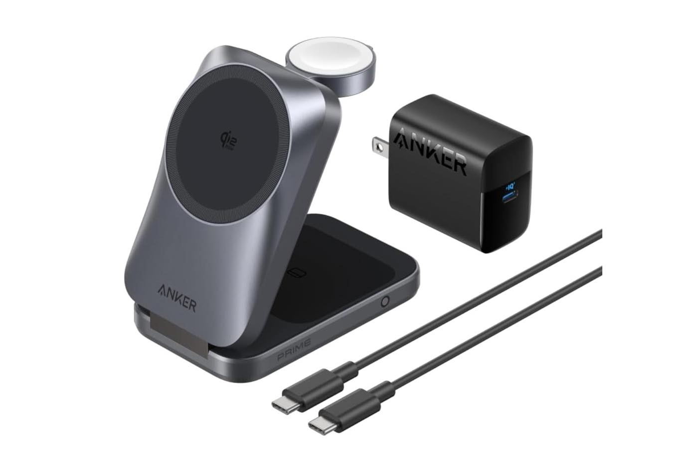 Anker、Qi2 25W対応で冷却ファン内蔵の3-in-1ワイヤレス充電器を発売