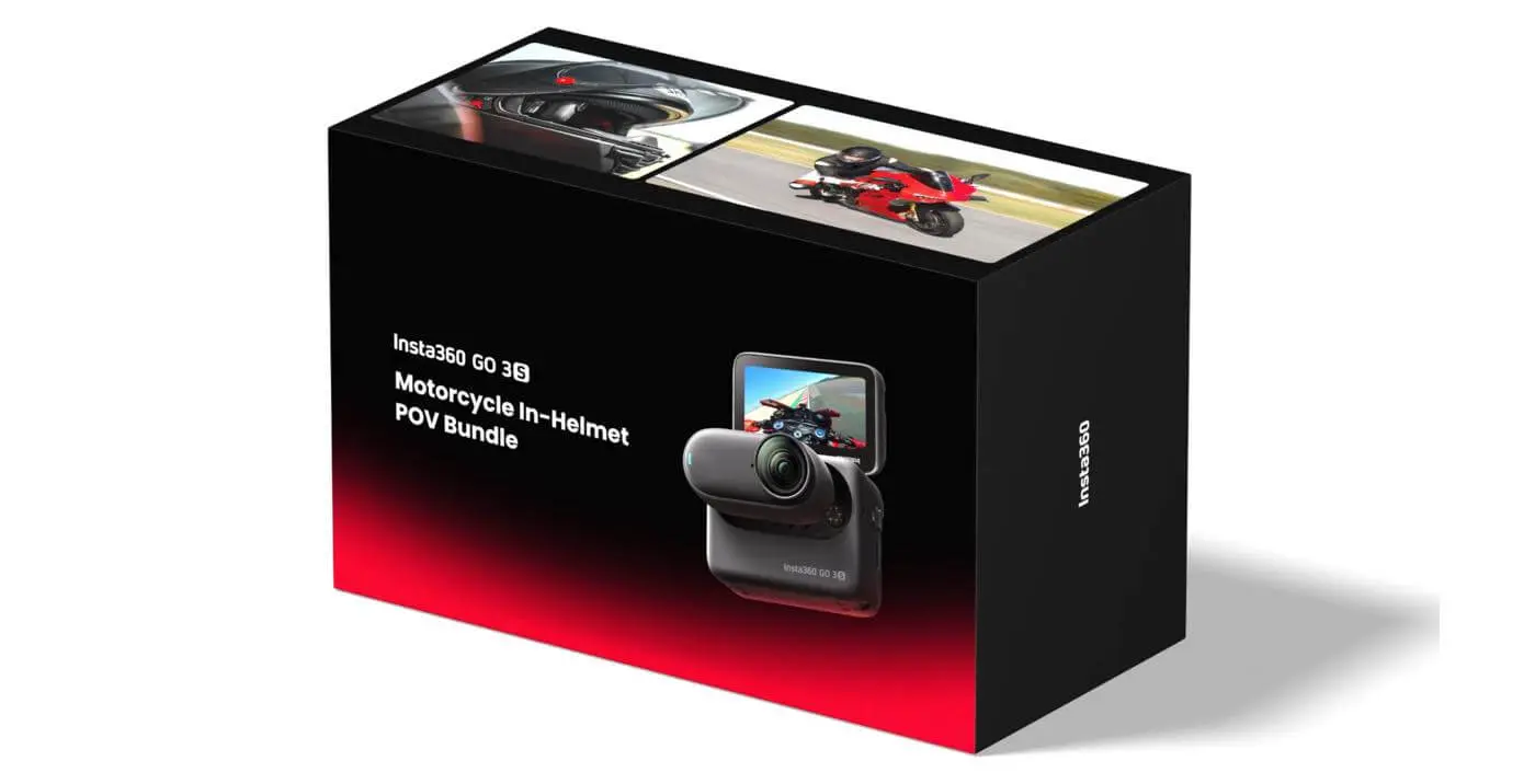 Insta360、｢Insta360 GO 3S｣のバイク用インヘルメットPOVキット（特別 