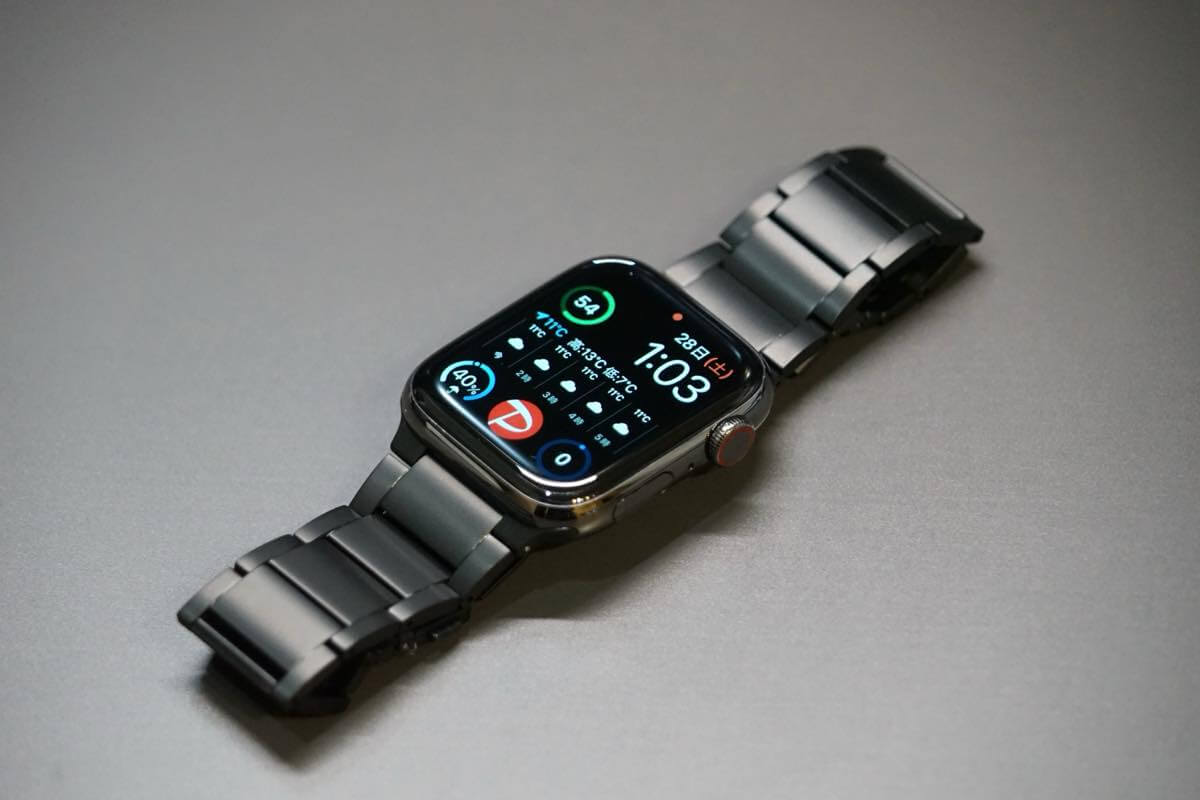 【レビュー】｢MinZ Titanium Band PRO｣ ｰ フルチタニウム仕様でApple Watch Ultraとの一体感が魅力