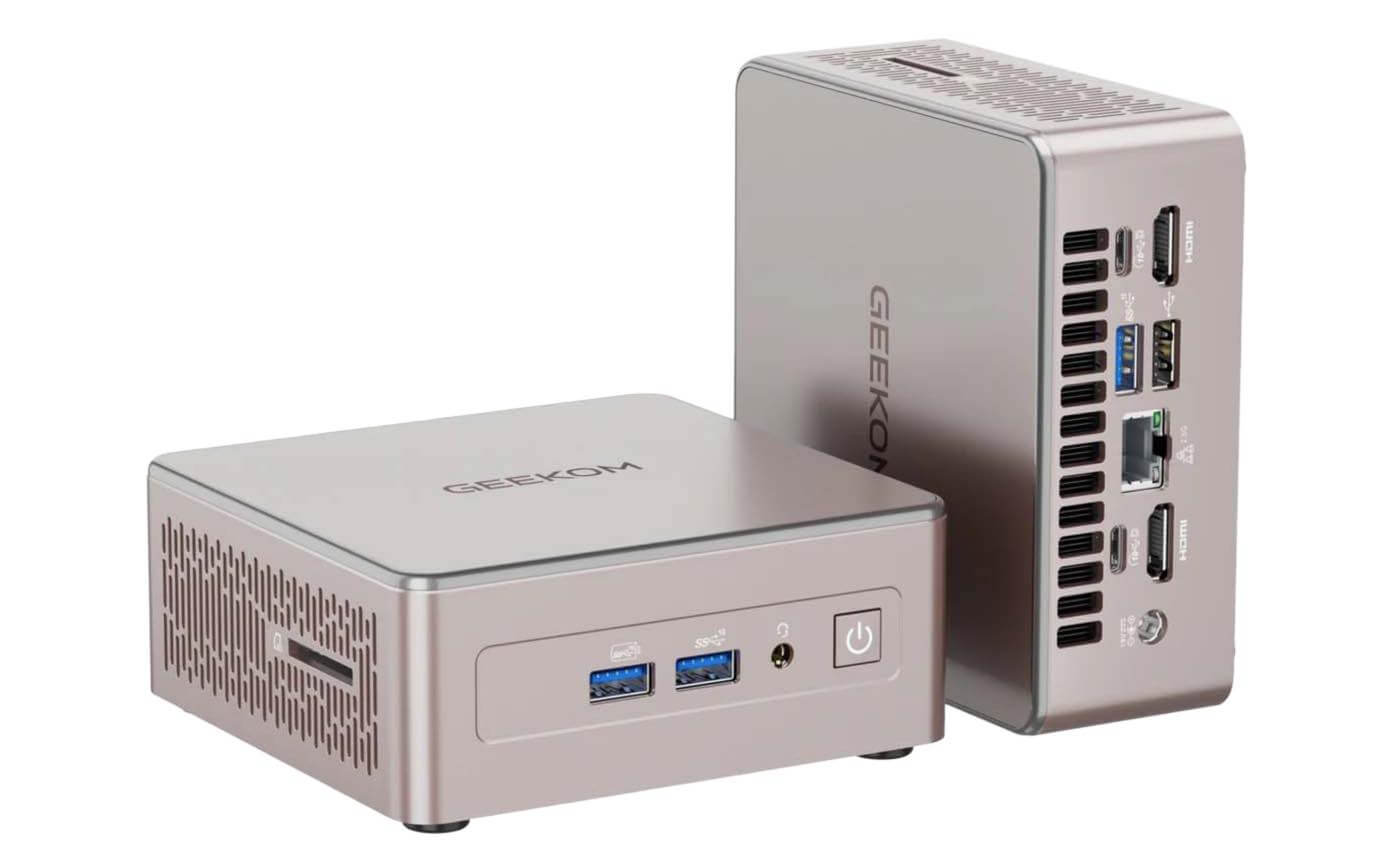 リンクスインターナショナル、GEEKOMのミニPC｢A8｣と｢A5｣を家電量販店などで順次販売開始