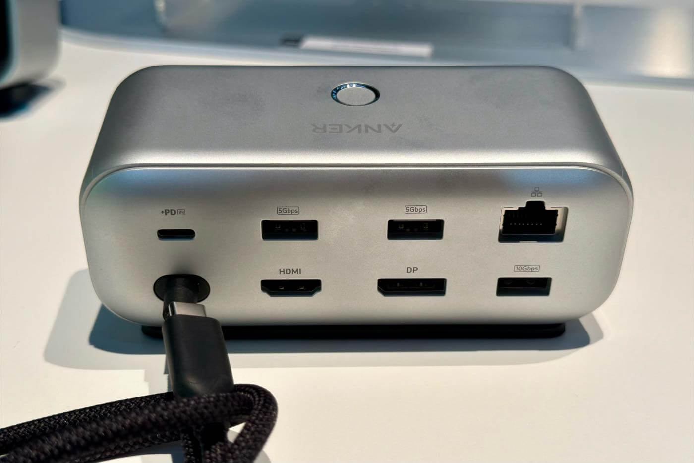 Anker、ディスプレイ搭載の10-in-1 USB-Cハブ｢Anker Nano USB-C ハブ (10-in-1, 240Hz, Display)｣を発表 ｰ 今秋に発売へ