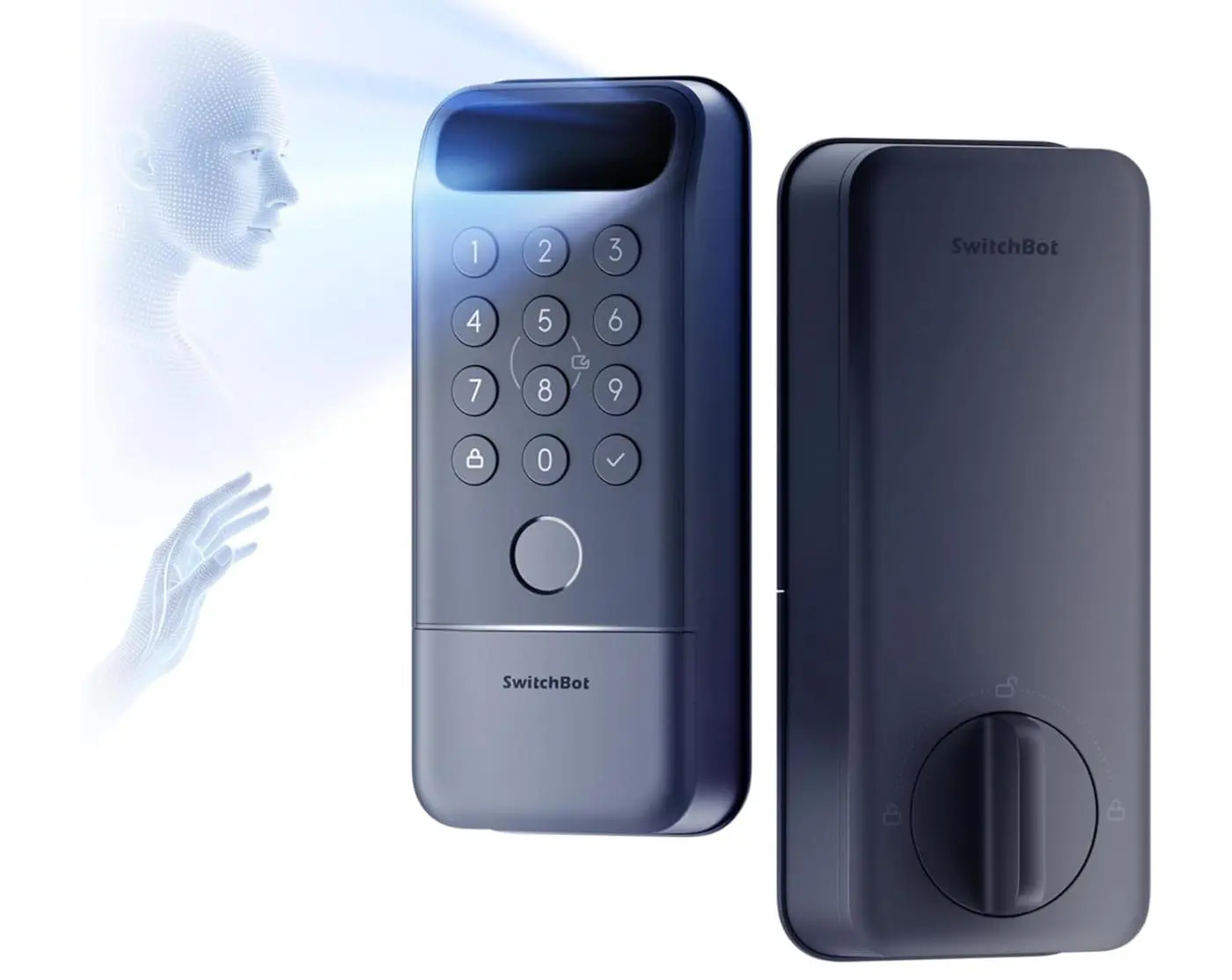 【未使用】Smart Lock simple Vision Pro 2K SwitchBotの新型スマートロック｢SwitchBot Lock Vision｣と｢SwitchBot
