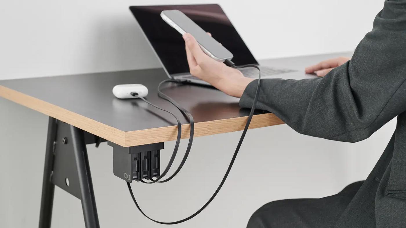 CIO、デスクまわりの充電ケーブルをすっきり整える『CIO ケルベロス』のクラファンを開始