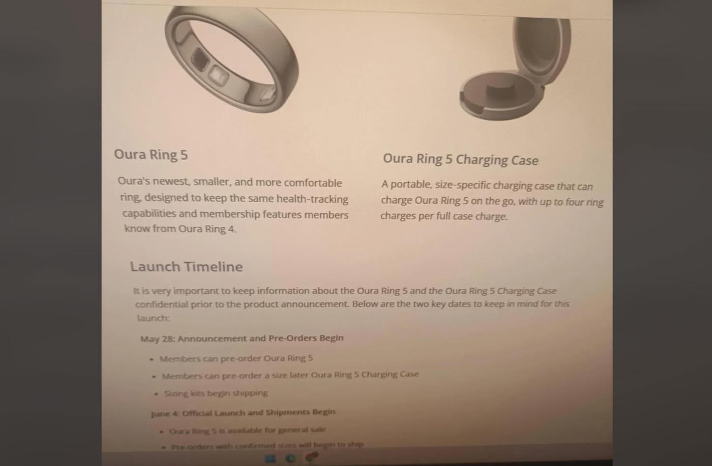 「Oura Ring 5」は来週発表?! ー より小型化され、装着感も向上か