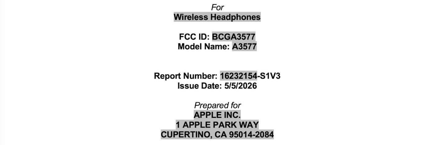 AppleまたはBeatsの新型オーバーイヤーヘッドホンがFCCを通過