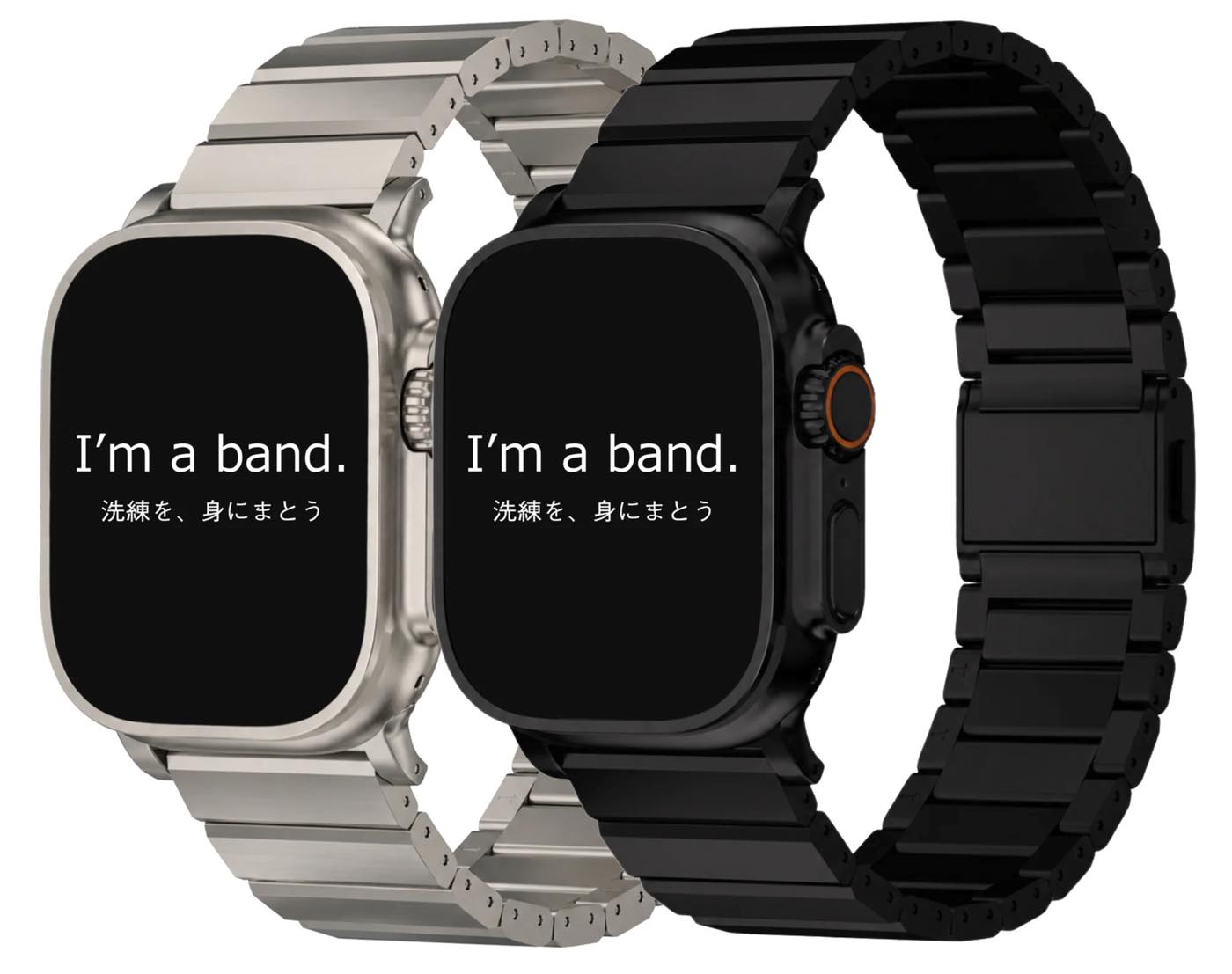 カンパーニュ、Apple Watch用バンド｢I’m a band.｣シリーズを発売 ｰ メタル・FKM・レザーの3素材がラインナップ