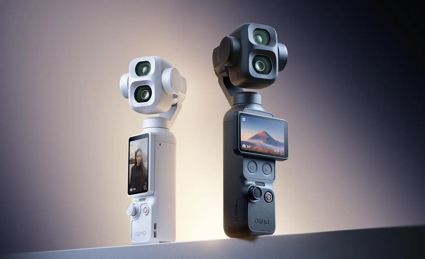 DJI、デュアルレンズ搭載ジンバルカメラ『Osmo Pocket 4P』を日本では6
