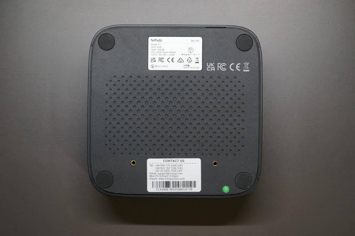 【レビュー】組み込み向けRyzenを搭載した格安ミニPC「NiPoGi P1」をチェック ｰ 1年前の同価格帯モデルより高性能