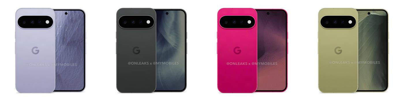 ｢Pixel 11｣シリーズの全てのカラーモデルのレンダリング画像公開