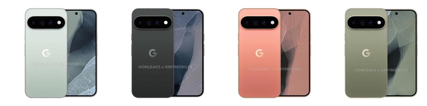 ｢Pixel 11｣シリーズの全てのカラーモデルのレンダリング画像公開