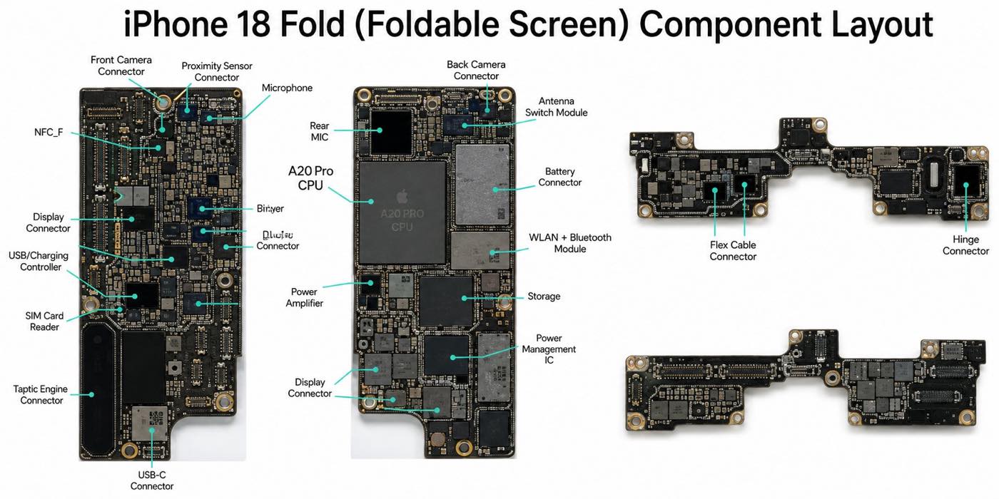 「iPhone Ultra」のメイン基板が流出か