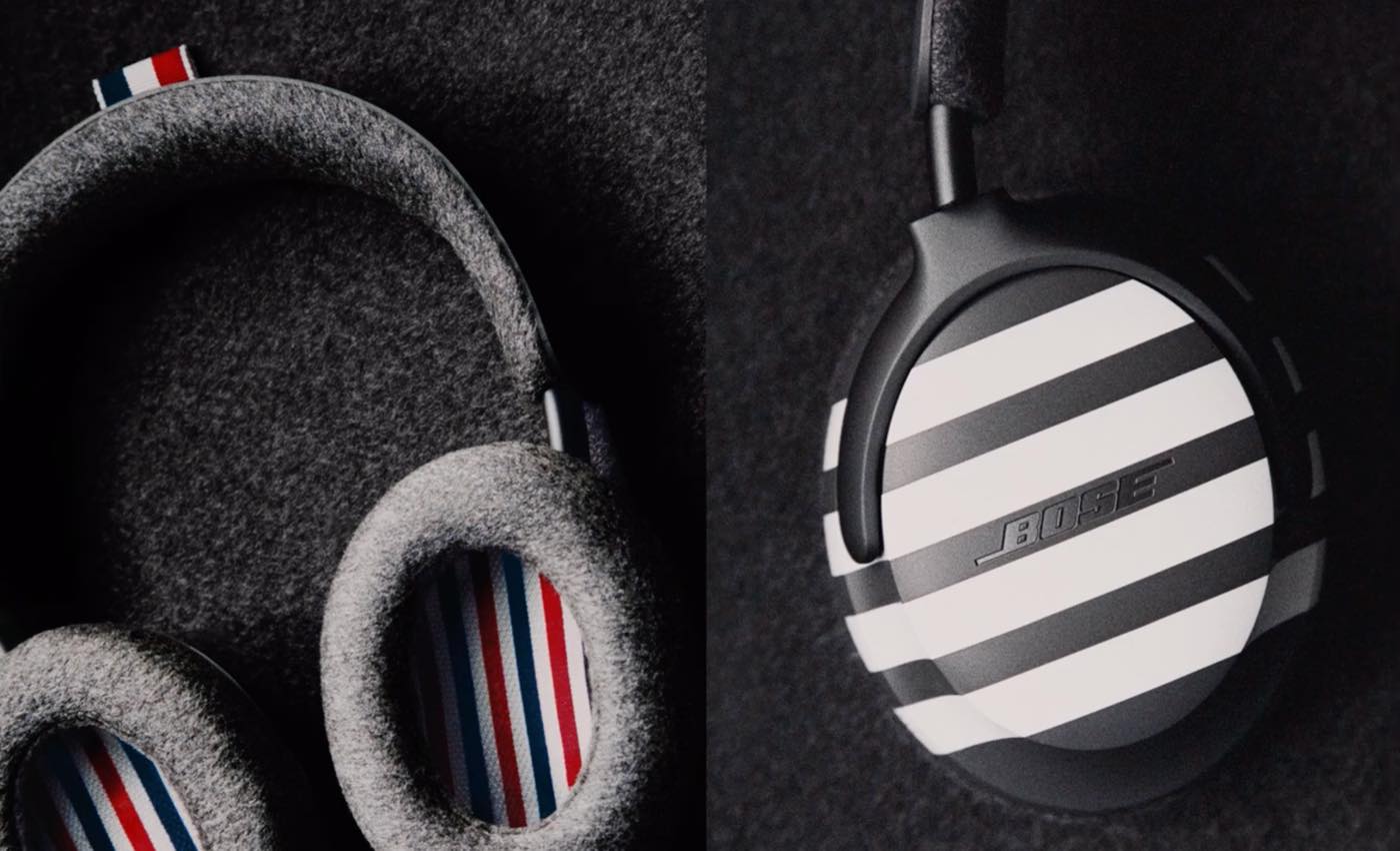 ｢Bose QuietComfort Ultra Headphones (第2世代)｣にトム ブラウンのコラボモデルが登場 ｰ カシミア製イヤークッションや4バーデザインが特徴
