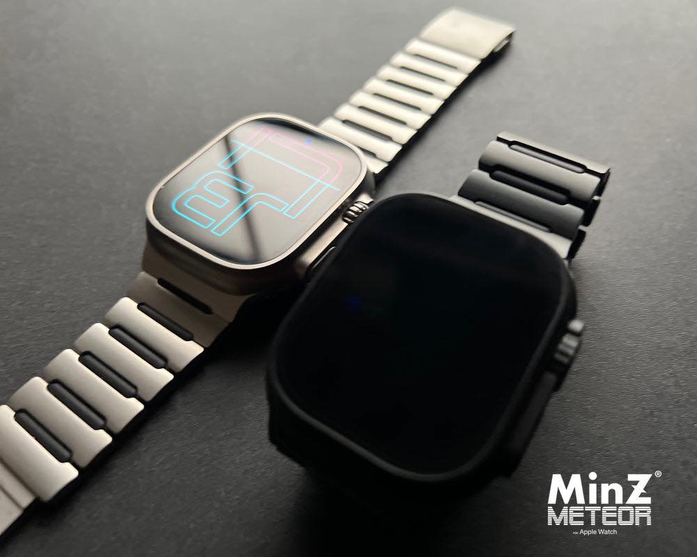 着用時の心地良さを最優先にチタンとシリコンを融合させたApple Watch専用バンド「MinZ METEOR」が登場
