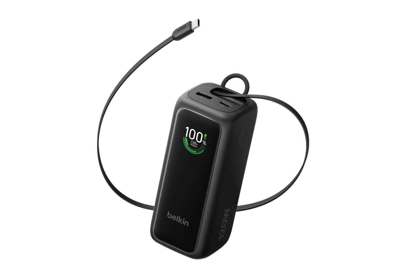 Belkin、大型スマートディスプレイ搭載モバイルバッテリー「UltraCharge 11K Power Bank」と「UltraCharge 22K Power Bank」を海外で発表
