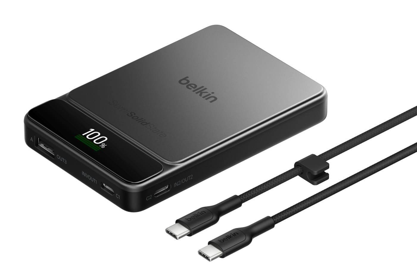 Belkin、同社初の半固体電池技術を採用したモバイルバッテリーを発表 ー 従来モデルより最大3倍長い寿命やより薄くコンパクトな設計が特徴