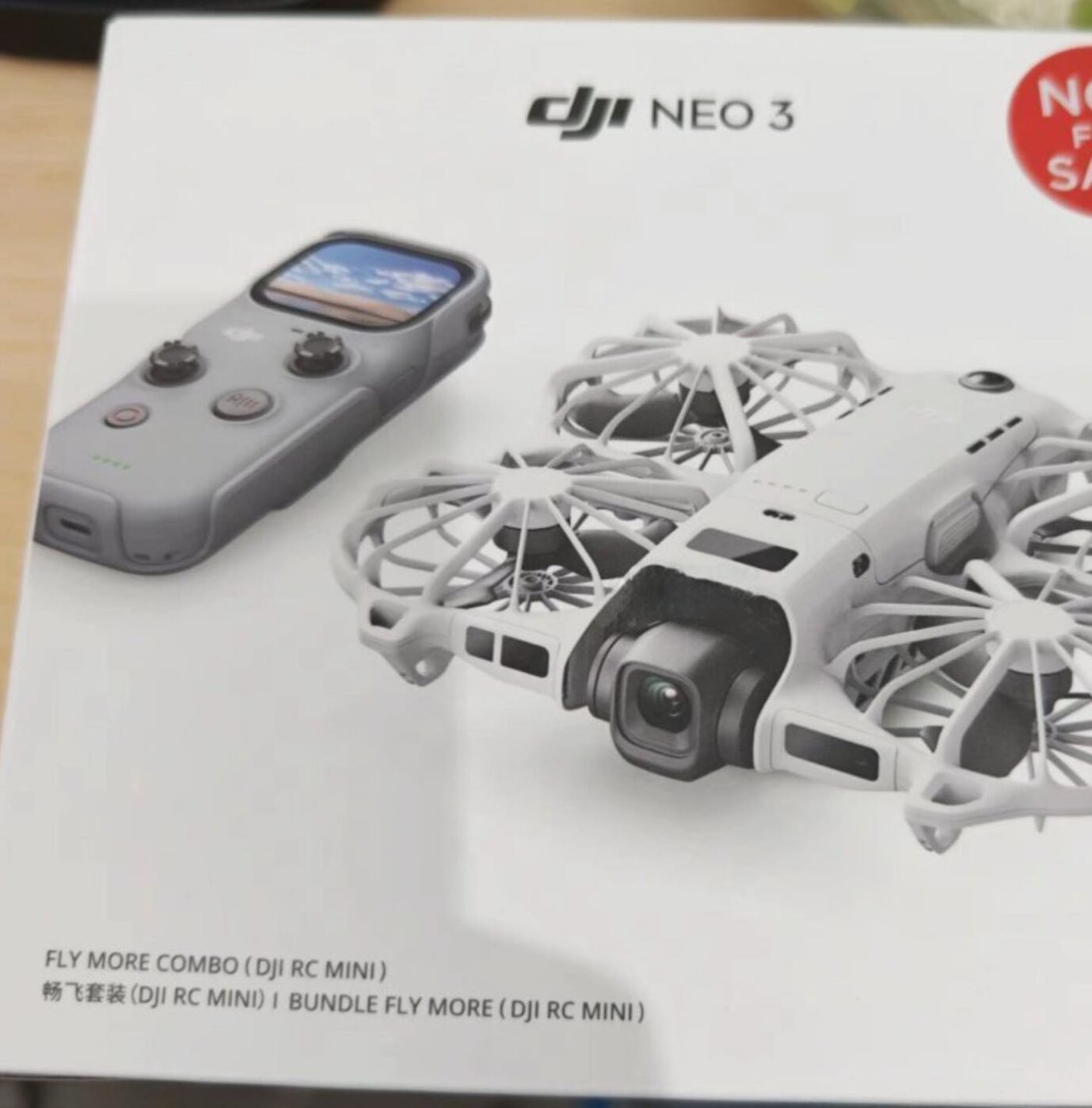DJIの新型コンパクトドローン｢DJI Neo 3｣の存在が明らかに ｰ パッケージ写真が流出