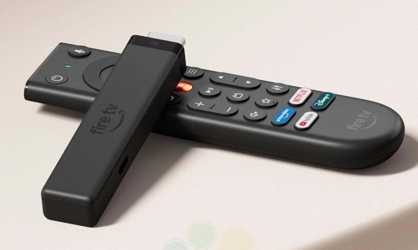 Amazonの新型「Fire TV Stick 4K」の製品画像が流出 ー 本体・リモコン共に新しいデザインを採用