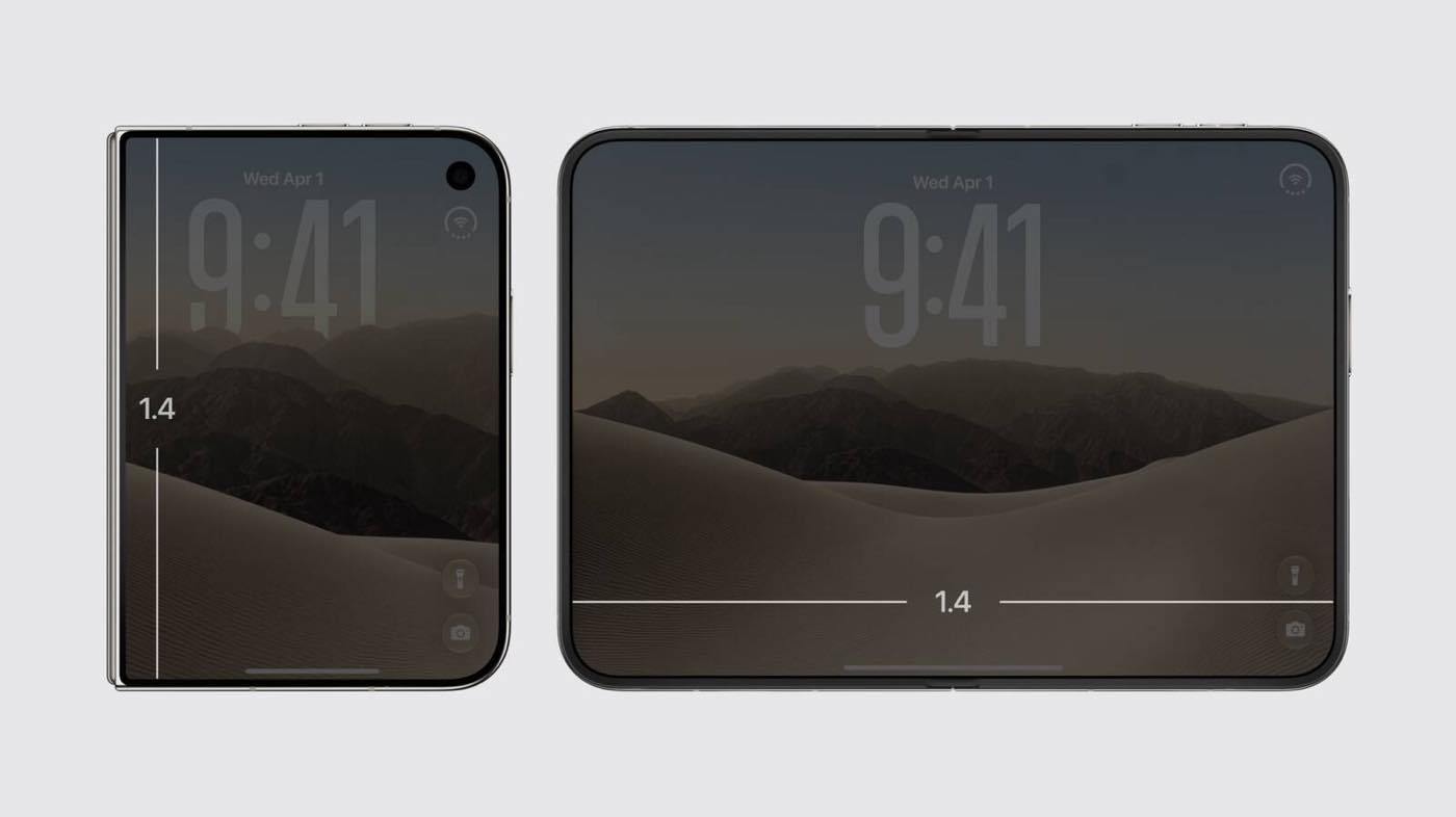 Apple、同社初の折りたたみ式iPhoneこと｢iPhone Duo｣を発表